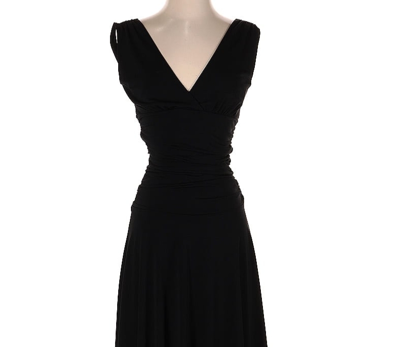 arden b black dress Black Lace Trim Velvet Mini Dress – Elegant Party Outfit main image 0
